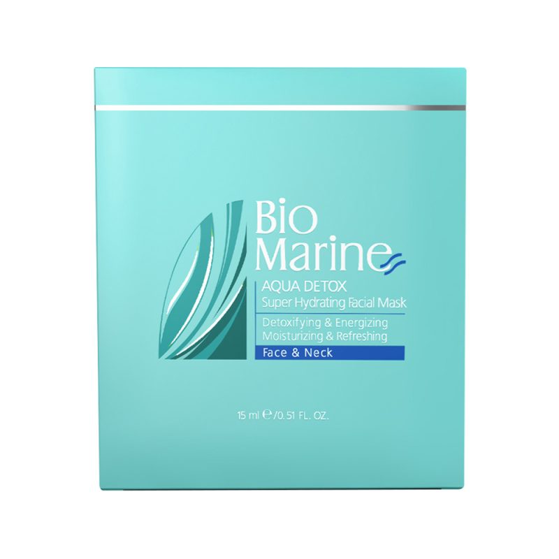 ماسک آبرسان صورت آکوا دتوکس بایومارین_Bio Marine Aqua Detox Super Hydrating Facial Mask - تصویر 2