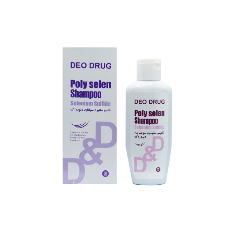شامپو ضد شوره حاوی سلنیوم سولفاید دئودراگ_Deo Drug Poly Selen Anti-Dandruff Shampoo 120ml - تصویر 1