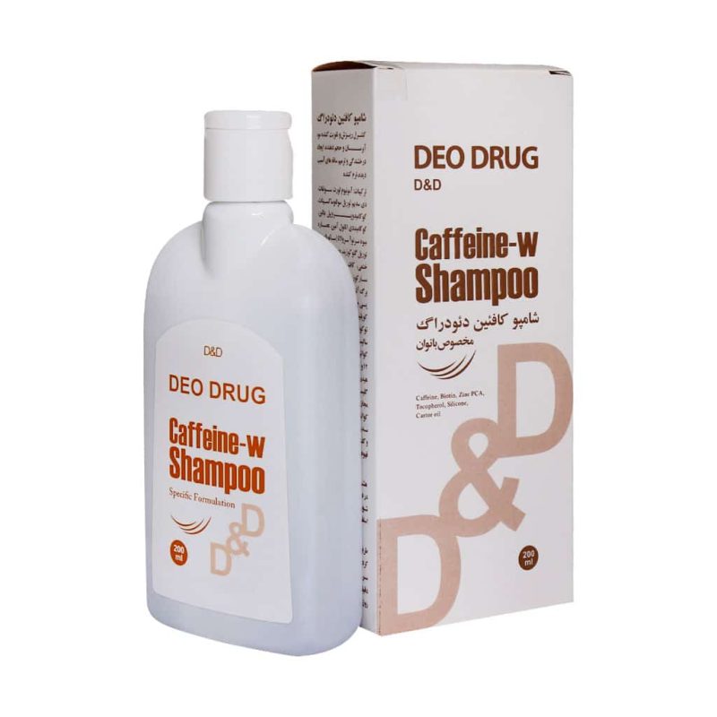 شامپو کافئین مخصوص بانوان دئودراگ 200 میلی لیتر_Deo Drug Caffeine Shampoo 200 ml - تصویر 1