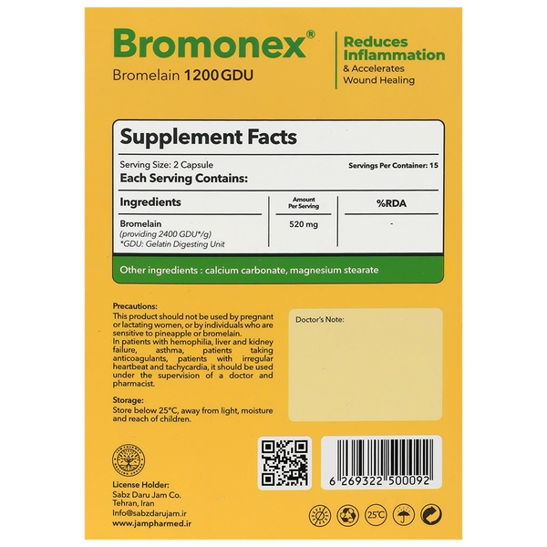 143612232520256321 کپسول برومونکس_میمBROMONEX - تصویر 2