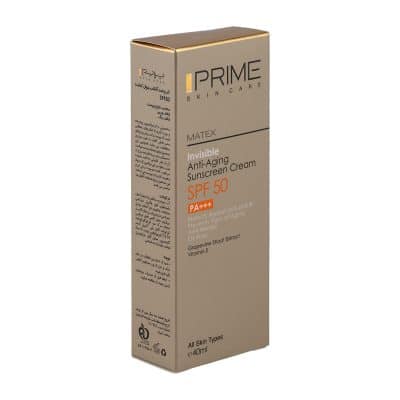 کرم ضد آفتاب بی رنگ پرایم-SPF50