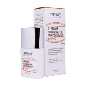 ضد آفتاب فیوژن واتر رنگی پرایم-SPF50 حاوی ویتامین سی