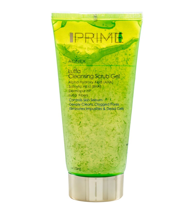 ژل پاک کننده اسکراب لوفا پرایم_Acnex Luffa Cleansing Scrub Gel Prime - تصویر 1