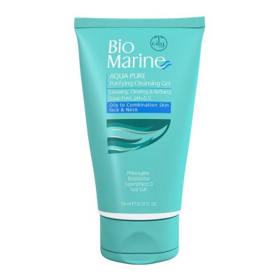 ژل شستشو صورت پوست چرب و جوشدار آکوا پیور بایومارین_Aqua Pure Purifying Cleansing Gel Bio Marine