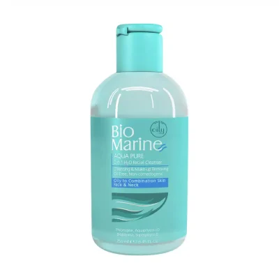 مایع پاک کننده آرایش بایومارین۲ در ۱ مناسب پوست چرب-۲۵۰ میلی