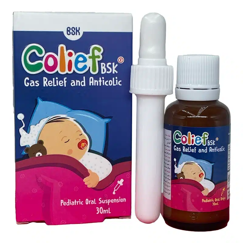 کولیف ضدنفخ قطره کولیف بی اس کی ۳۰ میلی لیتر- BSK Colife Oral Suspension 30 ml - تصویر 1