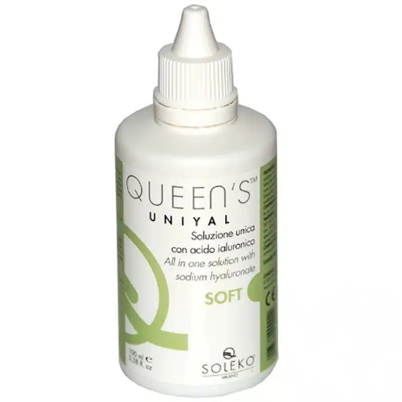 محلول لنز کویین مایع شستشو لنز تماسی نرم کویینز یونیال (60 میلی لیتر)-Queens Uniyal Soft Liquid Solution - تصویر 1