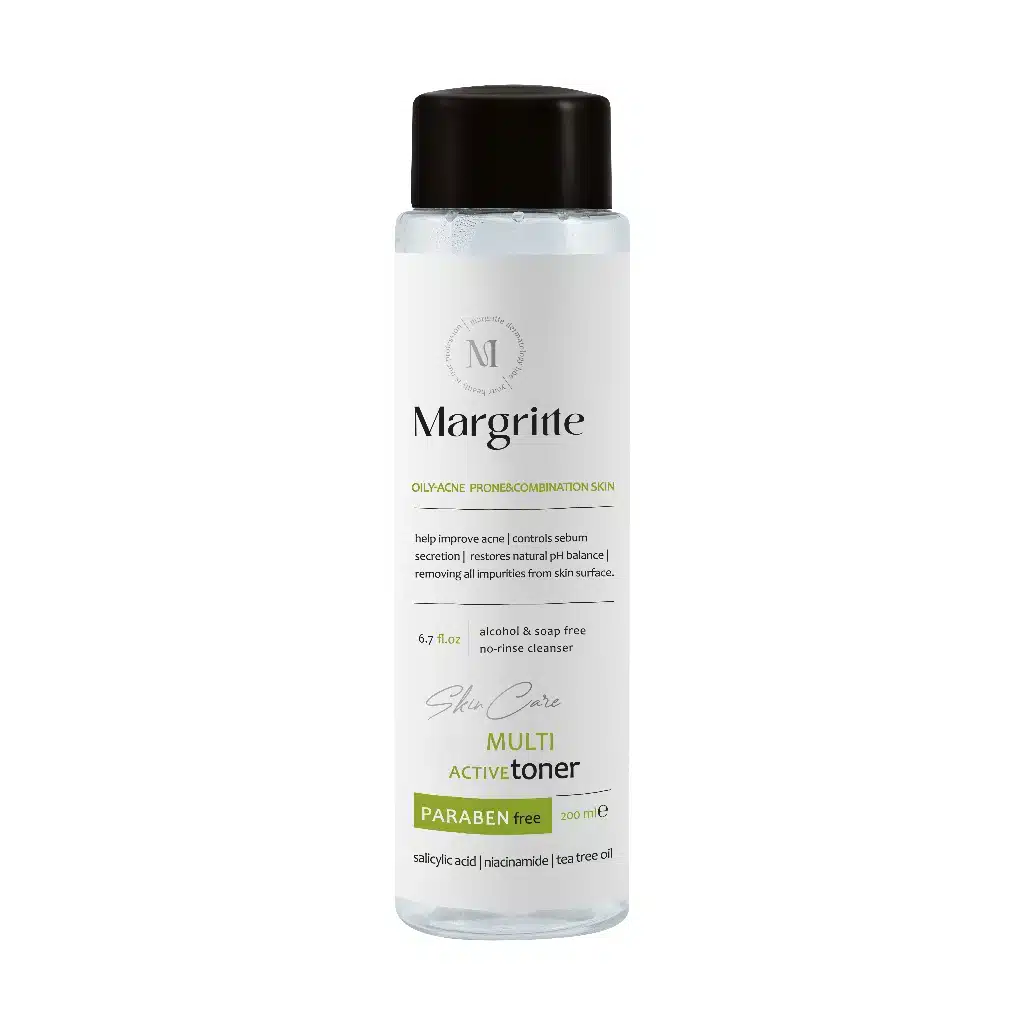 Margritte-Multi-Active-Toner-For-Oily-Skin-200-ml.jpg تونر مولتی اکتیو پوست چرب مارگریت 200 میلی لیتر - Margritte Multi Active Toner For Oily Skin 200 ml - تصویر 1