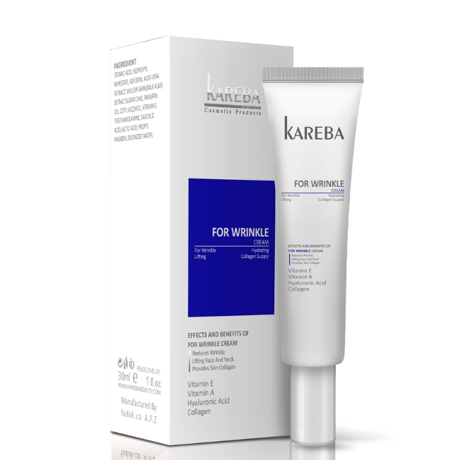 کرم ضد چروک صورت حاوی ویتامین E کاربا 30 میل کرم ضد چروک صورت حاوی ویتامین E کاربا 30 میل