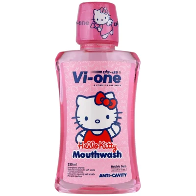 دهانشویه دخترانه وی وان 330 میلی