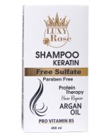 شامپو کراتینه فاقد سولفات لوکسی رز-400میلی
