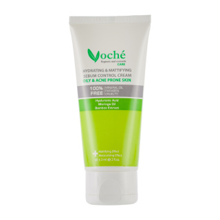 کرم آبرسان وچه مدل Bamboo مخصوص پوست چرب و مستعد آکنه-60میلی