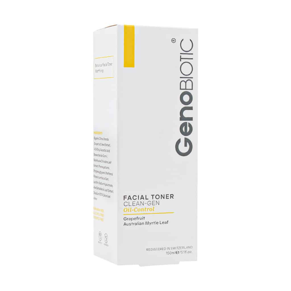 تونر تنظیم کننده چربی و براقیت صورت ژنوبایوتیک تونر تنظیم کننده چربی و براقیت صورت ژنوبایوتیک