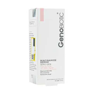 سرم نیاسینامید ژنوبایوتیک 30 میلی لیتر