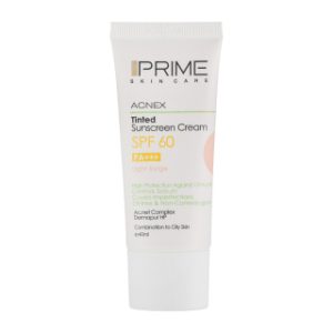 ضد آفتاب بژ روشن پرایم مدل Oil Free با SPF60 مناسب پوست چرب-40میلی