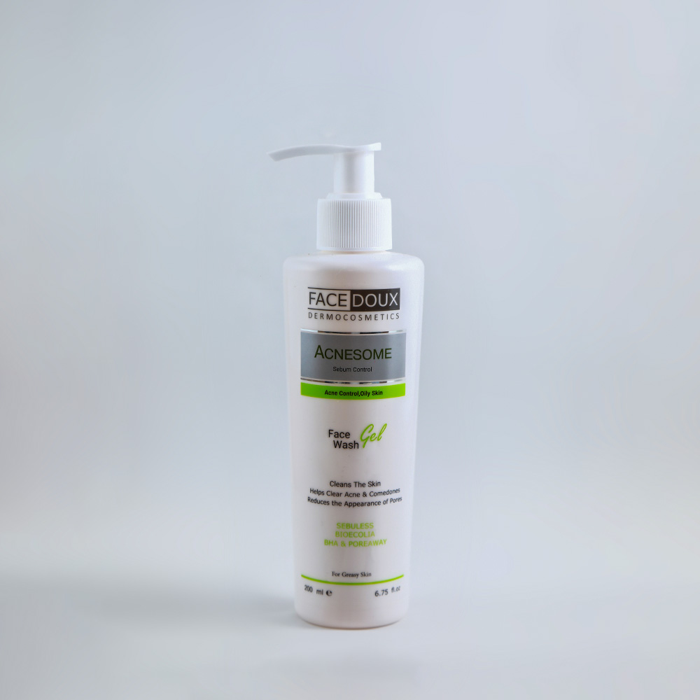 ژل شست و شوی فیس دوکس مناسب پوست چرب و جوش دار-200میلی
