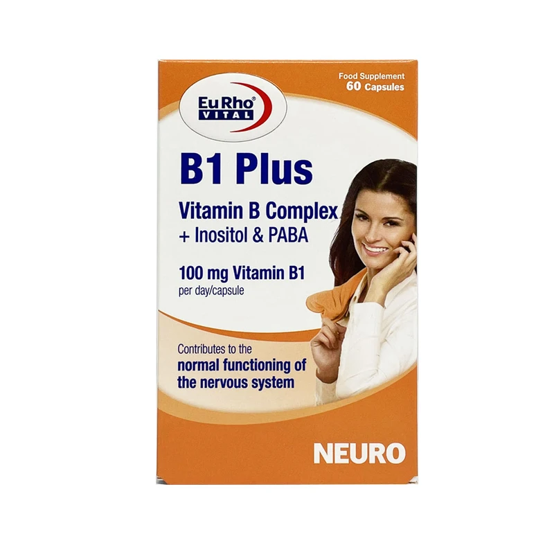 کپسول B1 پلاس یوروویتال-60 عددی کپسول B1 پلاس یوروویتال-60 عددی
