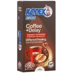 کاندوم تاخیری کدکس مدل KODEX Coffee Delay قهوه کافی دیلی-12عددی