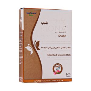 قرص لاغری بایونا شیپ (Biona Shape) نیچرز اونلی-30عددی