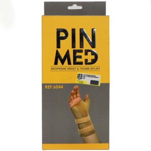 مچ بند آتل دار نئوپرن با آتل شست PIN MED سایز XL کد6044