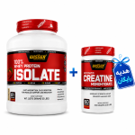 پروتئین وی ایزوله ویثر 2270 گرم + کراتین 300 گرم هدیه